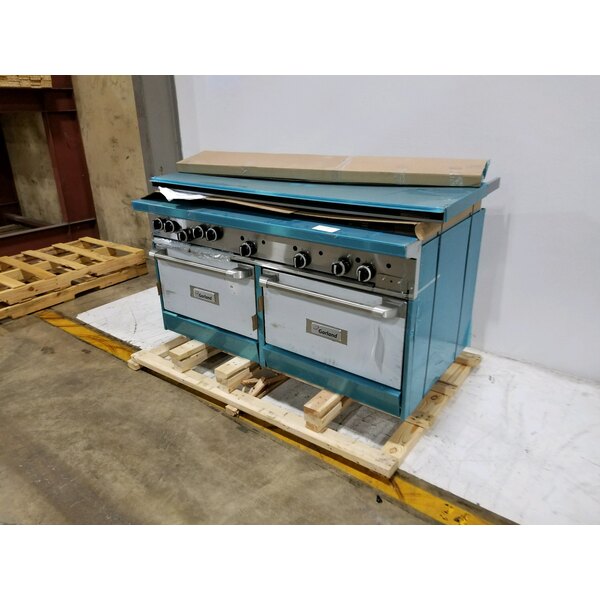 Scratch and Dent Garland G604G36RR Natural Gas 4 Burner 60" Range with