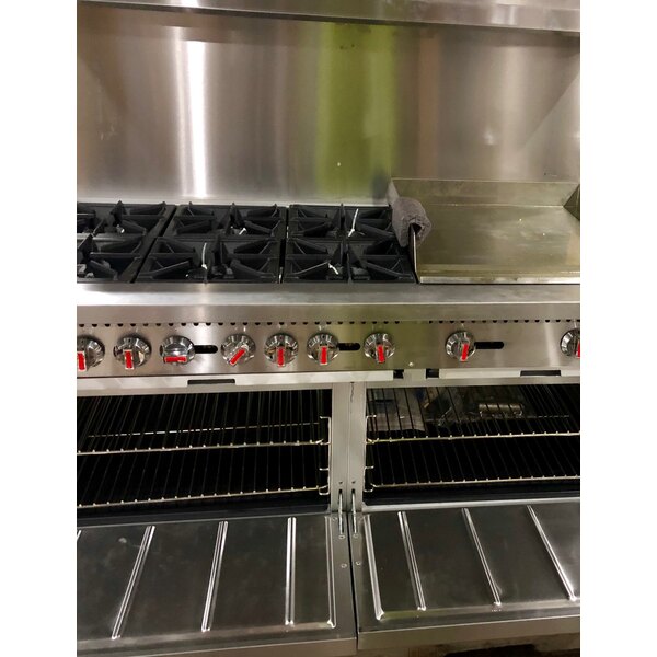 Scratch and Dent Cooking Performance Group S60G24N Natural Gas 6