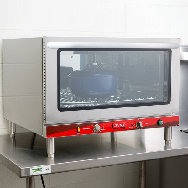 Scratch and Dent Avantco CO46 Full Size Countertop Convection Oven