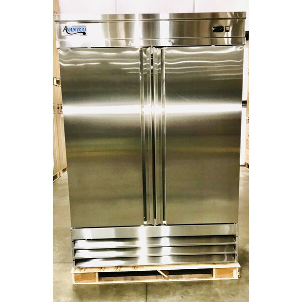 Scratch and Dent Avantco SS2RHC 54" Solid Door ReachIn Refrigerator
