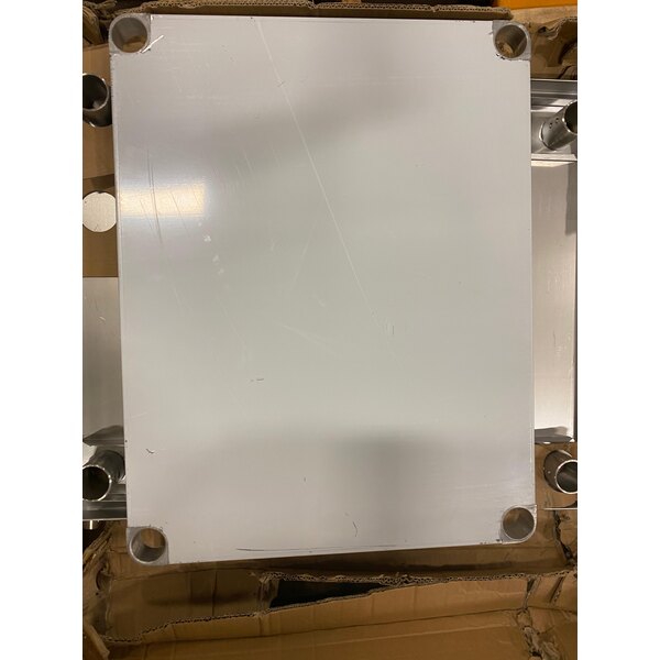 Scratch and Dent Regency 30" x 24" 16Gauge Stainless Steel Mixer Table