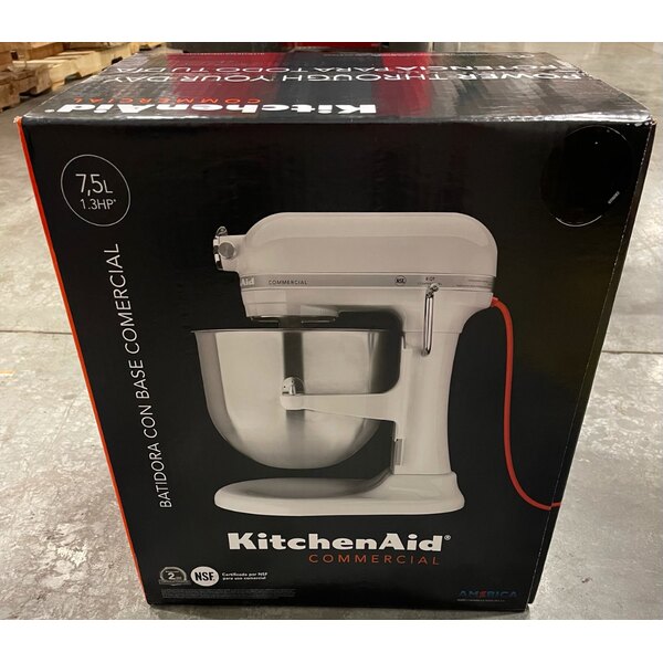 Scratch and Dent KitchenAid KSM8990OB Black 8 Qt. Bowl Lift Countertop