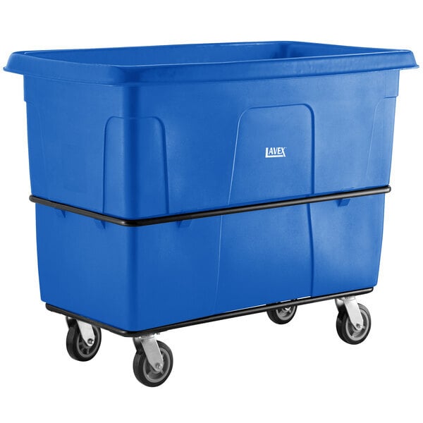 Scratch and Dent Lavex 27 Cubic Foot Blue Cube Truck (1200 lb. Capacity)