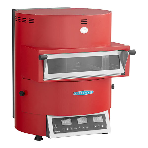 Scratch and Dent TurboChef Fire Red Electric Countertop Ventless Pizza Oven - 208/240V, 1 Phase