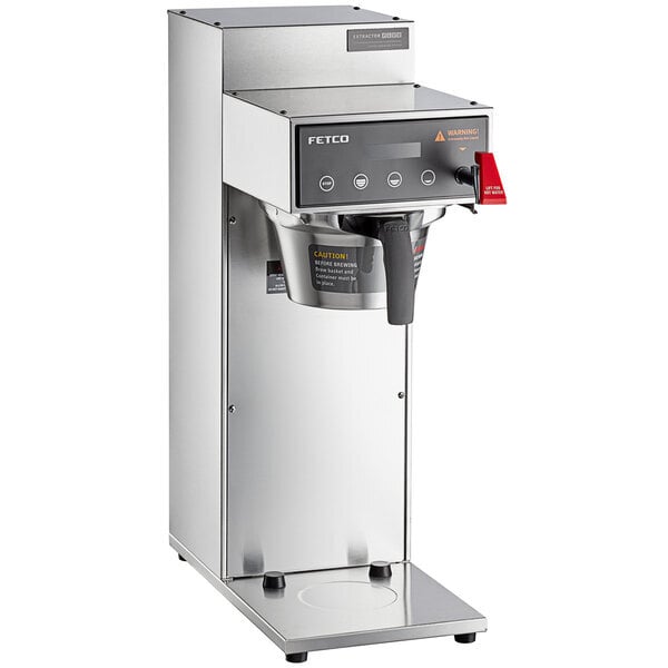 Scratch and Dent Fetco CBS-1221 Automatic Airpot Brewer with Small Metal Brew Basket - 120V