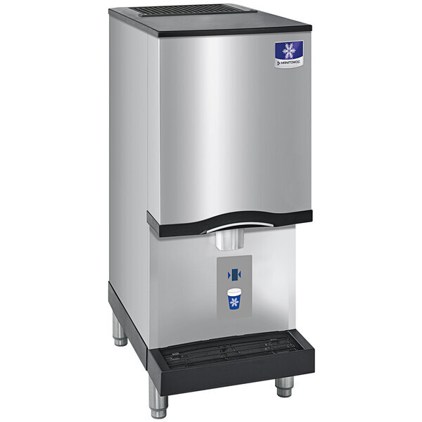 Scratch and Dent Manitowoc CNF0201A-161N 16 1/4" Air Cooled Countertop Nugget Ice Maker - 10 lb. Bin with Sensor Dispensing - 115V