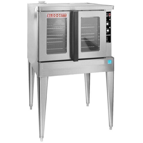 Scratch and Dent Blodgett ZEPHAIRE-200-G Single Deck Liquid Propane Full Size Bakery Depth Convection Oven with Draft Diverter - 60,000 BTU