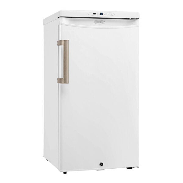 Scratch and Dent Danby DH032A1W-D Health 3.2 Cu. Ft. White Solid Door Reach-In Medical Refrigerator with Digital Data Logger