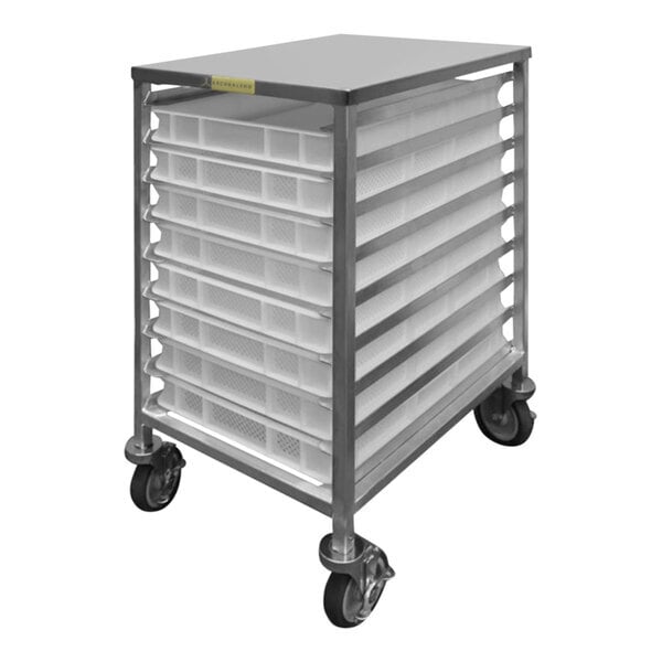 Scratch and Dent Arcobaleno Caterina 8-Tray Stainless Steel Pasta Rack APC-8