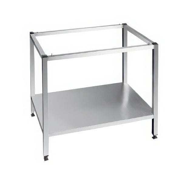 Scratch and Dent Rational 60.31.090 42 1/2" x 34 3/4" x 27 1/2" Open Base Oven Stand for 6 and 10 Full Size Pan iCombi Ovens
