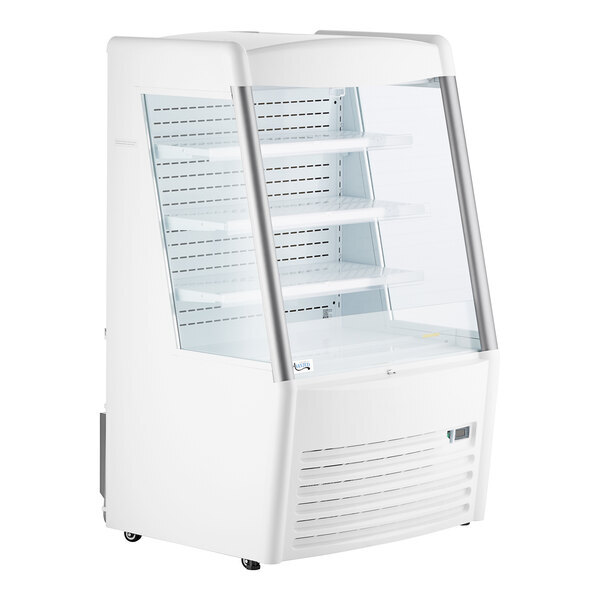 Scratch and Dent Avantco WMAC-36HC 36" White Vertical Air Curtain Merchandiser - 115V