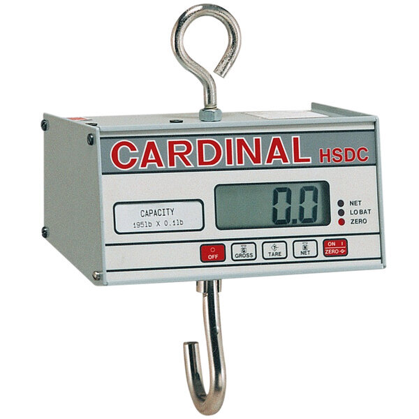 Scratch and Dent Cardinal Detecto HSDC-40 40 lb. Digital Hanging Scale, Legal for Trade