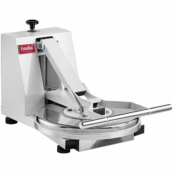 Scratch and Dent Estella DPC18NH 18" Manual Clamshell Pizza Dough Press - No Heat