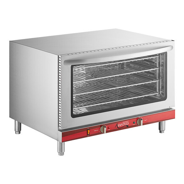 Scratch and Dent Avantco CO-38M Full Size Countertop Convection Oven, 4.4 cu. ft. - 208/240V, 3,500/4,600W