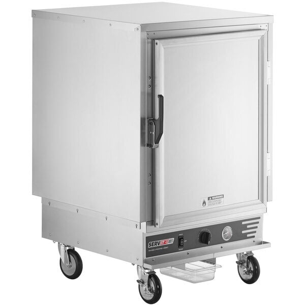 Scratch and Dent ServIt CC2UFISF Half Size Insulated Holding and Proofing Cabinet with Solid Door - 120V, 2000W