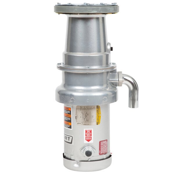 Scratch and Dent Hobart FD4/125-2 Commercial Garbage Disposer with Long Upper Housing - 1 1/4 hp, 208-240/480V