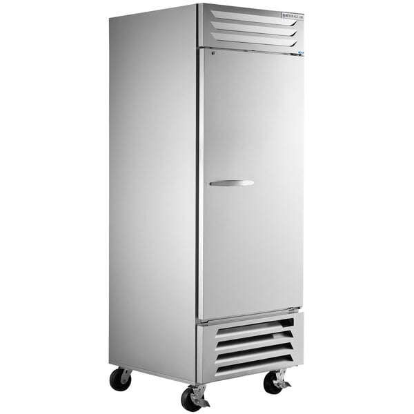 Scratch and Dent Beverage-Air FB27HC-1S-18 30" Vista Series One Section Solid Door Reach-In Freezer with Left-Hinged Door - 27 cu. ft.