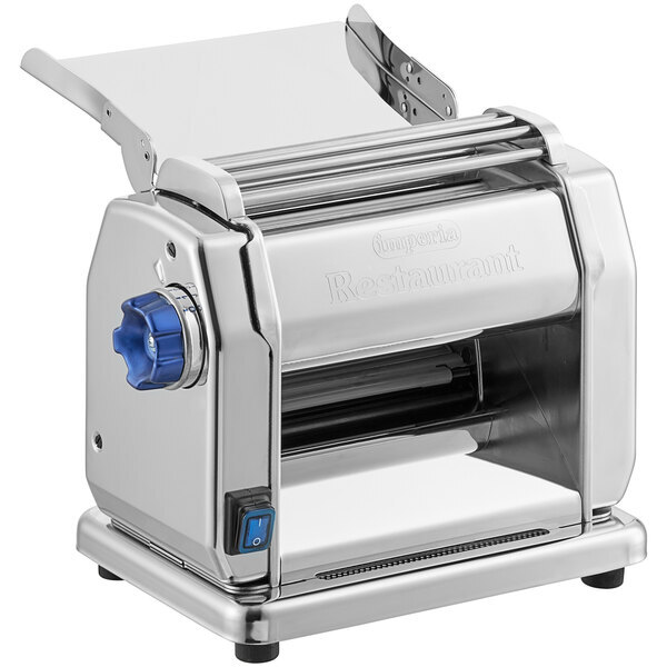 Scratch and Dent Imperia Electric Stainless Steel 8 1/4" Pasta Machine - 120V, 1/4 hp