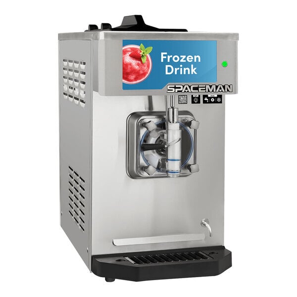 Scratch and Dent Spaceman 6450-C Single Bowl Slushy / Granita Stainless Steel Frozen Drink Machine - 115V