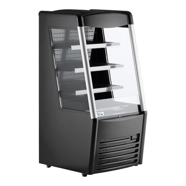 Scratch and Dent Avantco BMAC-26HC 28" Black Vertical Air Curtain Merchandiser - 115V