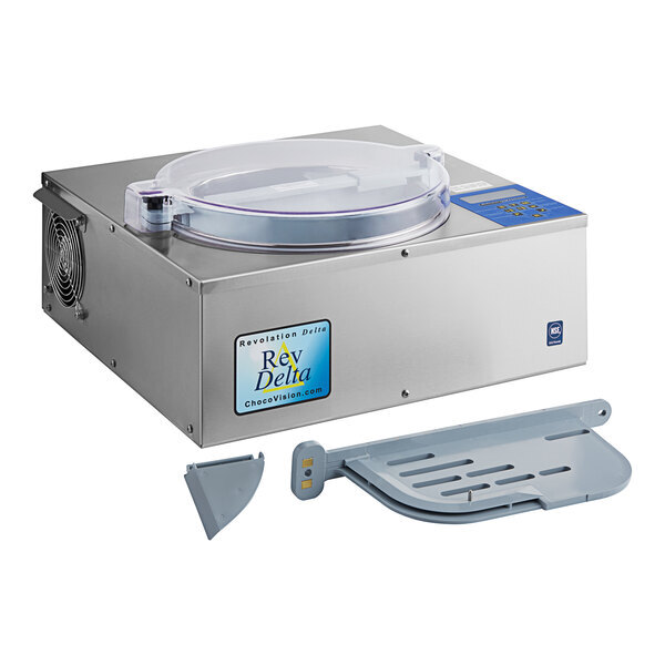 Scratch and Dent ChocoVision C116DELTA110V Revolation Delta Chocolate Tempering Machine 10 lb. Capacity - 110V, 750W