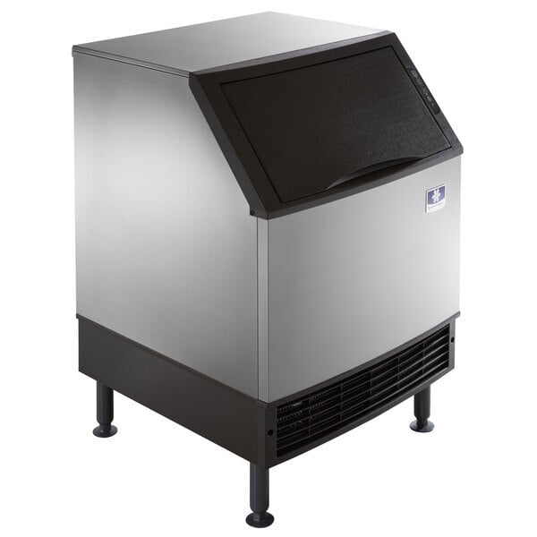 Scratch and Dent Manitowoc UYF0190A NEO 26" Air Cooled Undercounter Half Dice Cube Ice Machine with 90 lb. Bin - 115V, 193 lb.