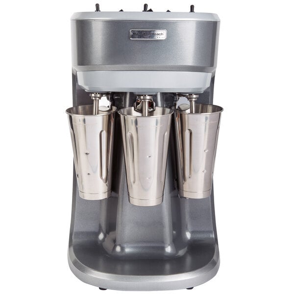 Scratch and Dent Hamilton Beach HMD400R Triple Spindle Drink Mixer - 120V