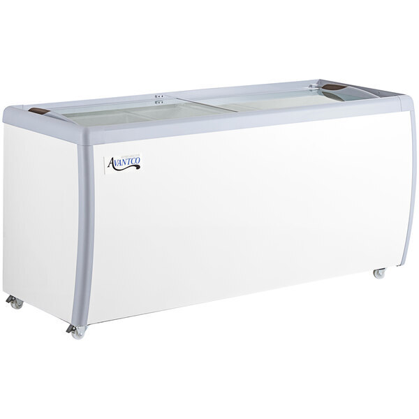 Scratch and Dent Avantco ADC-12-N 71" Customizable Ice Cream Dipping Cabinet