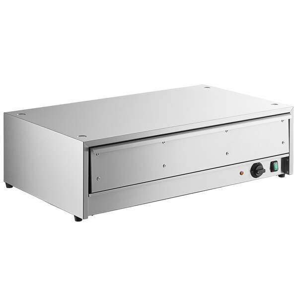 Scratch and Dent Avantco BW48 Stainless Steel 48 Hot Dog Bun Warmer - 120V, 600W