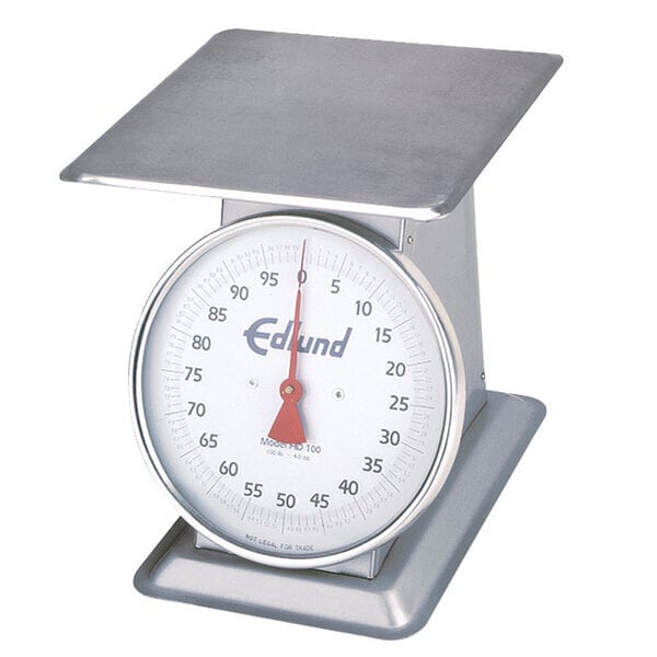 Scratch and Dent Edlund HD-100 Heavy-Duty 100 lb. Receiving Scale with 12" x 12" Platform