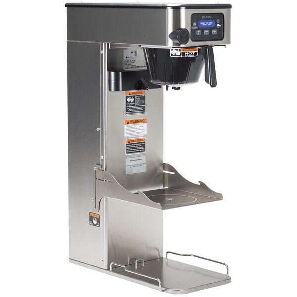 Scratch and Dent Bunn 52200.0100 ITCB-DV Infusion Single Coffee and Tea Brewer with Adjustable Shelf - Dual Voltage