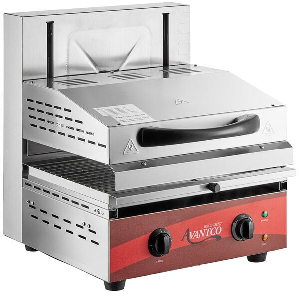 Scratch and Dent Avantco SAL17M 17" Electric Countertop Salamander - 208/240V, 2290/3050W