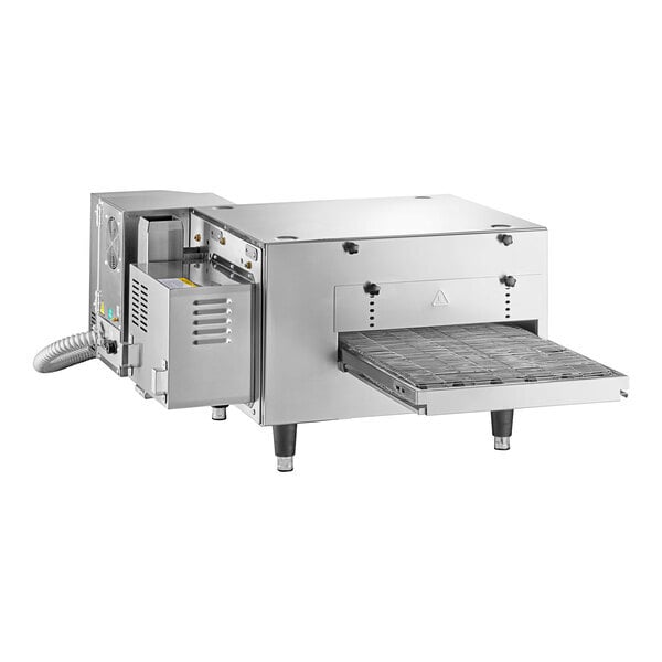 Scratch and Dent Cooking Performance Group Countertop Ventless Impinger Electric Conveyor Oven with 50" Belt - 240V, 1 Phase, 6700W