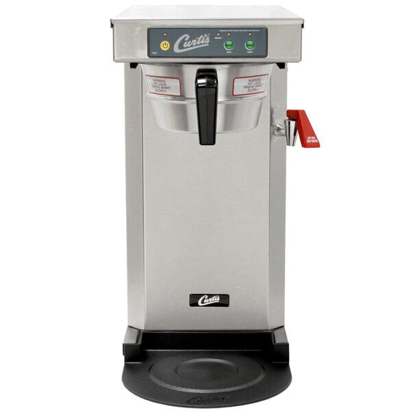 Scratch and Dent Curtis TLP12A19 Low Profile 19" Automatic Airpot Brewer with Stainless Steel Finish - 120V, 1500W