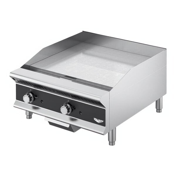 Scratch and Dent Vollrath GGMDT-24 Cayenne 24" Flat Top Gas Countertop Griddle - Thermostatic Control