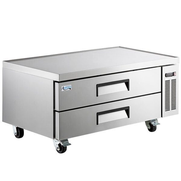 Scratch and Dent Avantco CBE-52-HC 52" 2 Drawer Refrigerated Chef Base