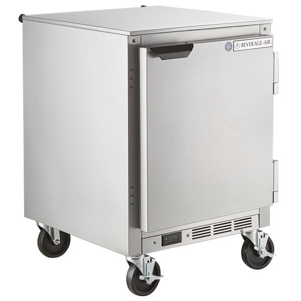 Scratch and Dent Beverage-Air UCF24HC 24" Shallow Depth Undercounter Freezer