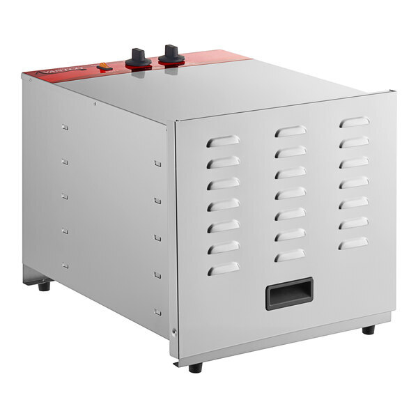 Scratch and Dent Avantco CFD10 Ten Tray Stainless Steel Food Dehydrator with Removable Door - 120V, 1000W