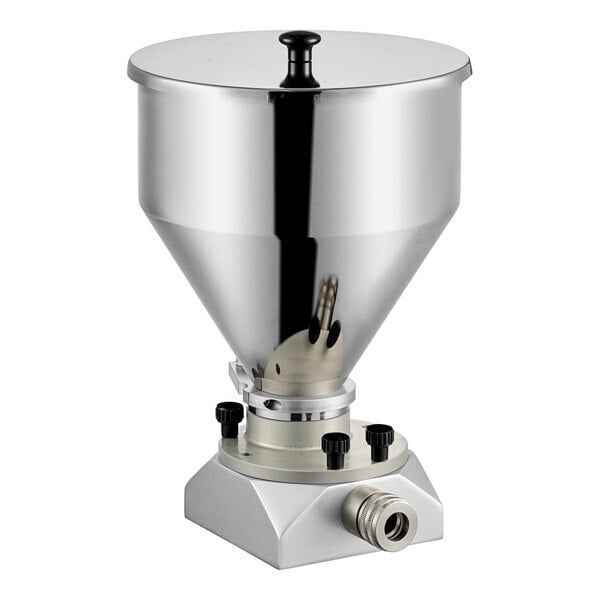 Scratch and Dent Pavoni 8 Liter Stainless Steel Hopper for Dosiplus Pro Electric Donut / Pastry Filler 1099044