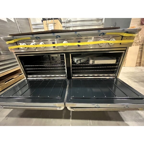 Scratch and Dent Imperial Range Pro Series IR-G60T-E-CC 60" Electric Range with 60" Griddle and 2 Convection Ovens - 240V, 3 Phase