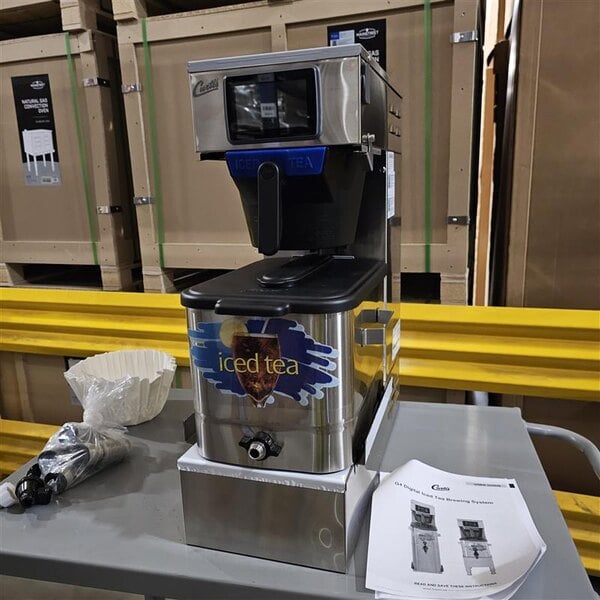 Scratch and Dent Curtis G4TBP Polaris 3 Gallon Low Profile Tea Brewer - 120V