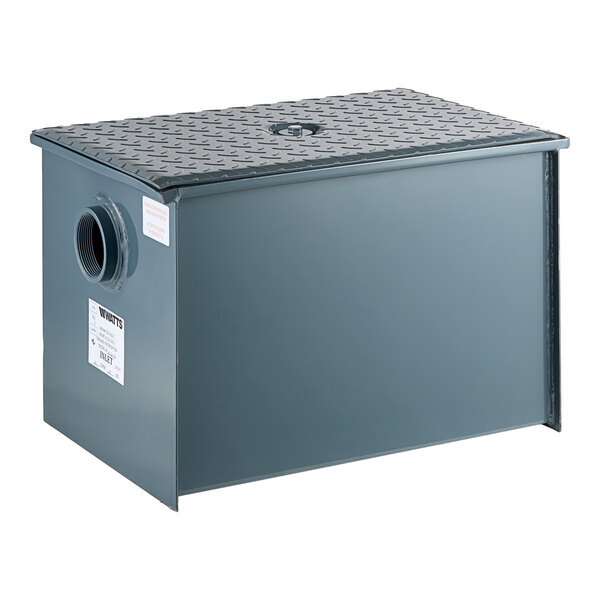 Scratch and Dent Watts WD-25-THD 50 lb. Grease Trap with Threaded Connections