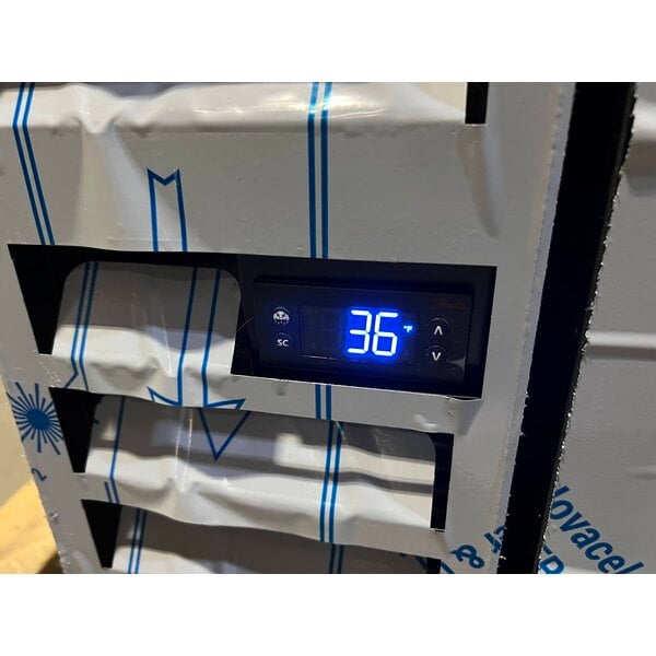 Scratch and Dent Beverage-Air DD68HC-1-B-016 (2) Double Tap Kegerator Beer Dispenser - Black, (3) 1/2 Keg Capacity