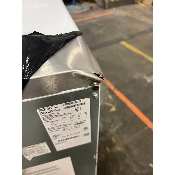 Scratch and Dent Scotsman CU0715MA-1 15" Air Cooled Undercounter Medium Cube Ice Machine - 80 lb.