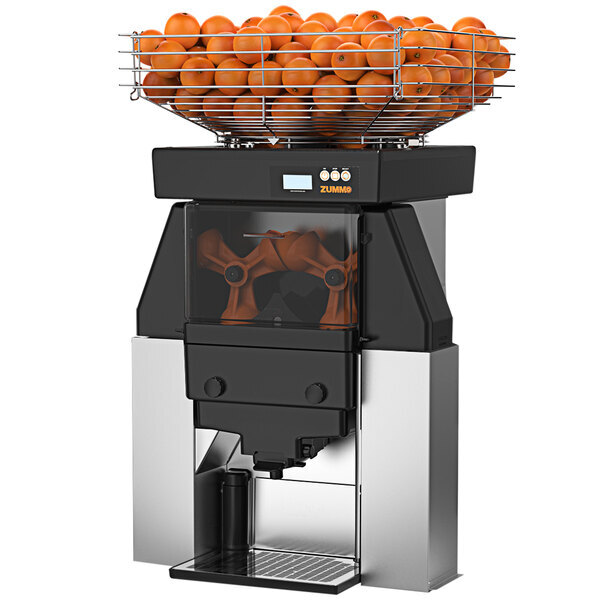 Scratch and Dent Zummo ZM40-N Z40 Nature Adapt Commercial Juicer with Chutes - 40 Fruits / Minute