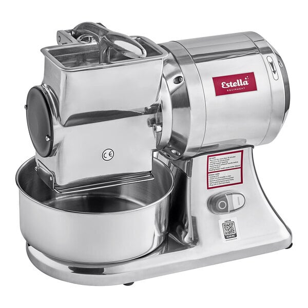 Scratch and Dent Estella CG1NB 2.5 lb. Per Minute Electric Hard Cheese Grater - 110V, 1 hp