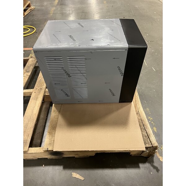 Scratch and Dent Follett 7CI112A-IW-CL-ST-00 Champion 7 Series Air Cooled Chewblet Countertop Ice Maker and Water Dispenser with 7 lb. Bin and Filter - 115V, 100 lb.