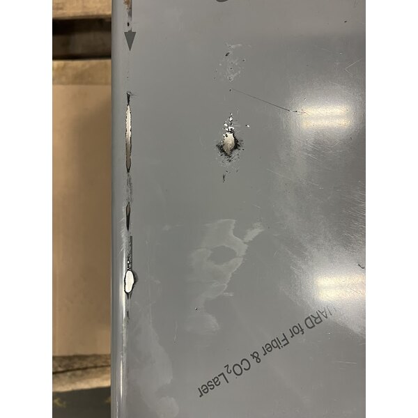 Scratch and Dent Follett 7CI112A-IW-CL-ST-00 Champion 7 Series Air Cooled Chewblet Countertop Ice Maker and Water Dispenser with 7 lb. Bin and Filter - 115V, 100 lb.