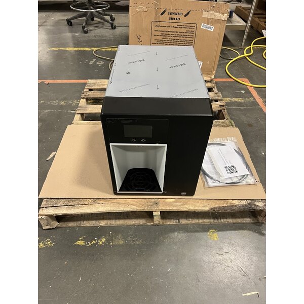 Scratch and Dent Follett 7CI112A-IW-CL-ST-00 Champion 7 Series Air Cooled Chewblet Countertop Ice Maker and Water Dispenser with 7 lb. Bin and Filter - 115V, 100 lb.