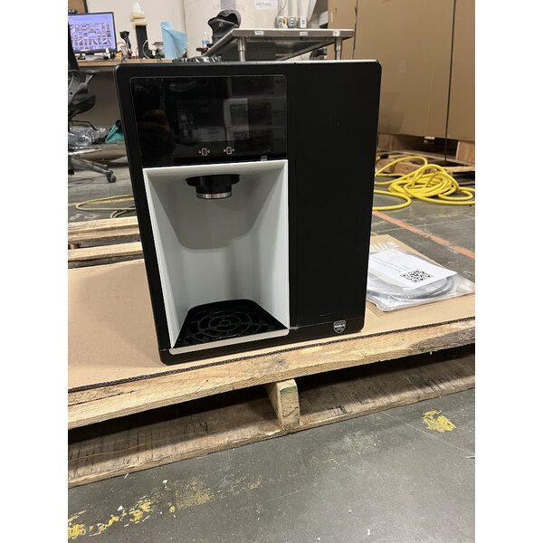 Scratch and Dent Follett 7CI112A-IW-CL-ST-00 Champion 7 Series Air Cooled Chewblet Countertop Ice Maker and Water Dispenser with 7 lb. Bin and Filter - 115V, 100 lb.